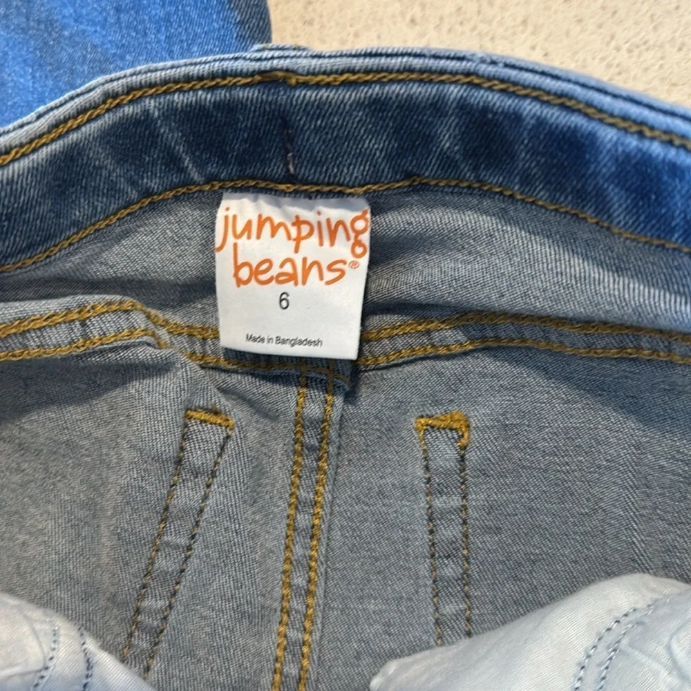 Jumping Beans flair jeans size 6 - from kohls - like new